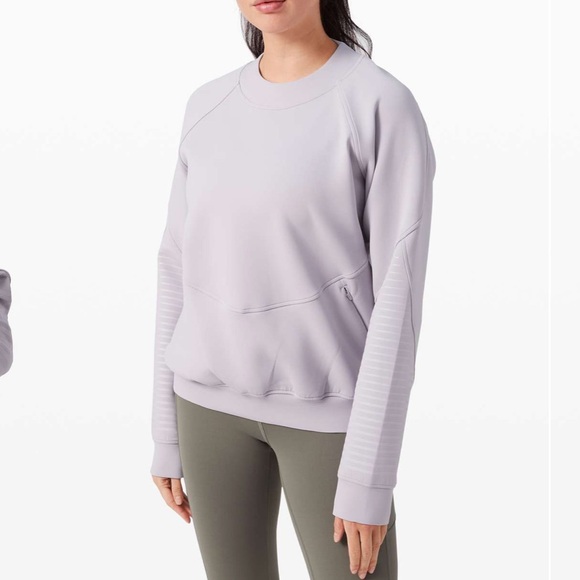 Lululemon City Sweat Crew in Iced Iris - Picture 2 of 9